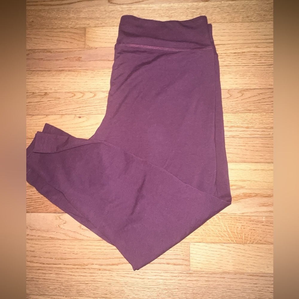 Offline by Aerie OG leggings in burgandy. Size xxl